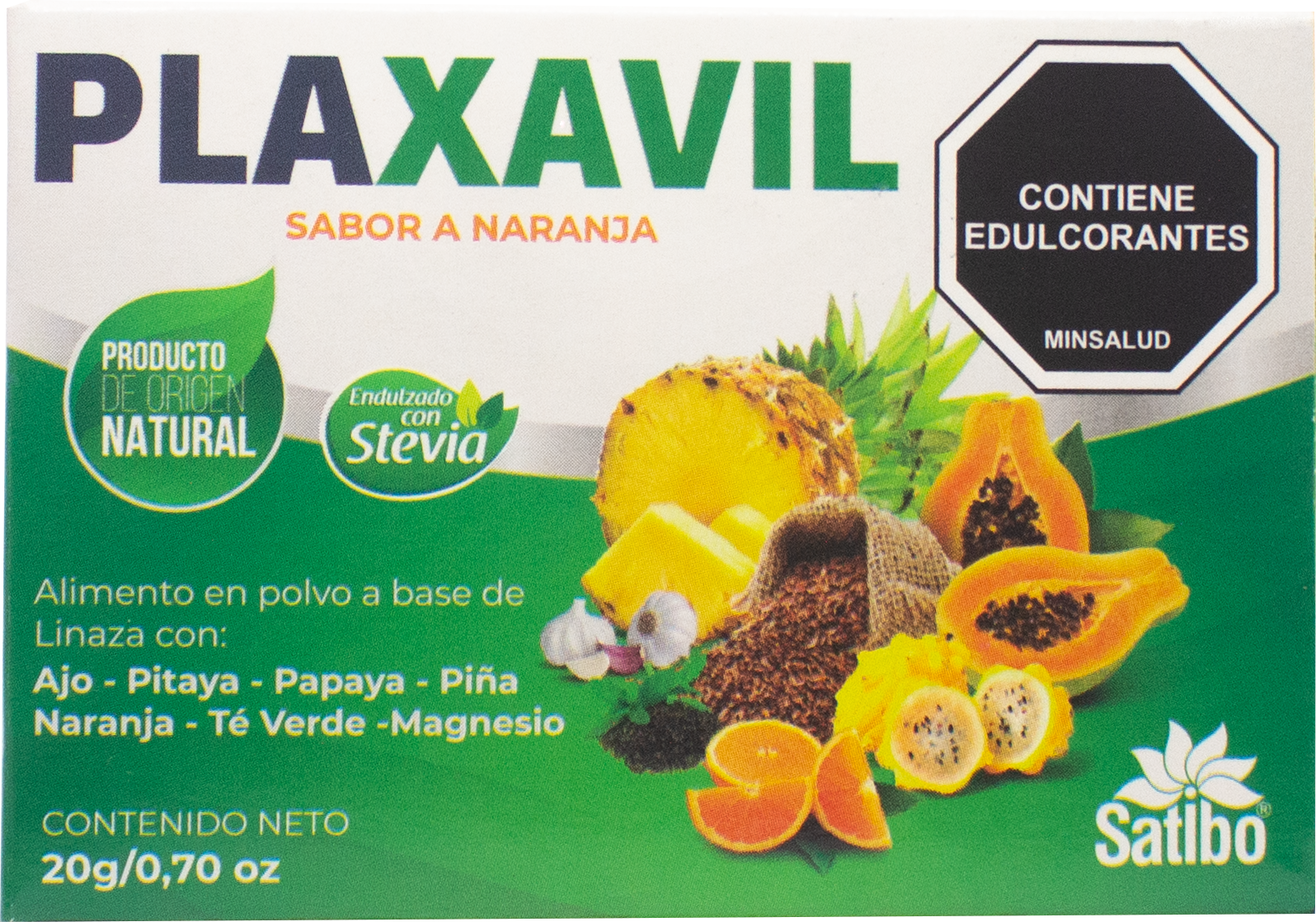 PLAXAVIL SABOR A NARANJA 20GR